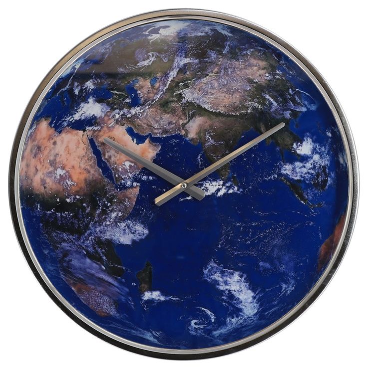 Electroplate Wall Clock Middle East 3D Sense of Design