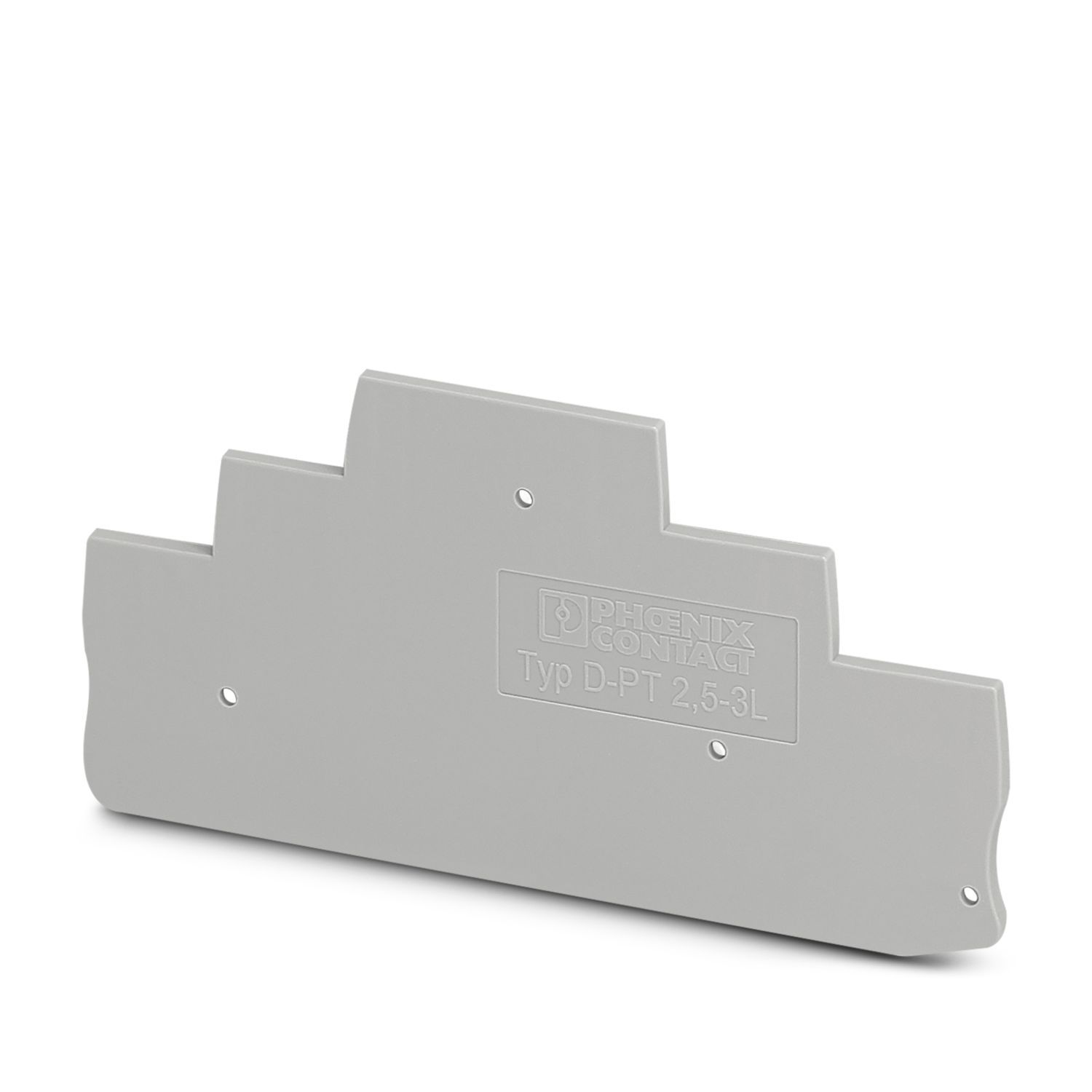 3211647 Phoenix Contact Terminal DIN Rail Component D-PT 2, 5-3L-End Cover