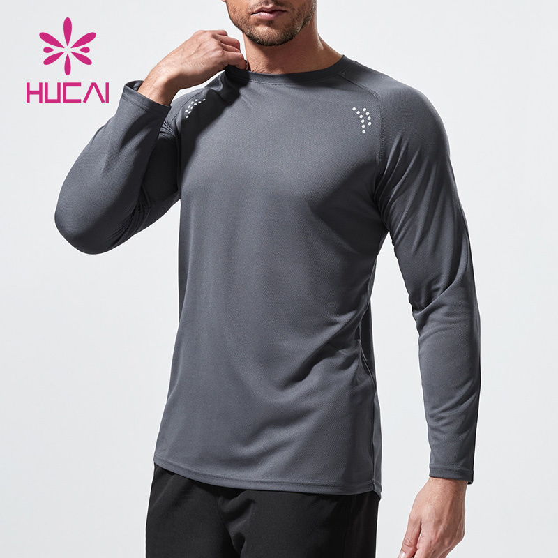 Mens Hot Sale Soft Cotton Slim Fit Breathable Sweatshirt