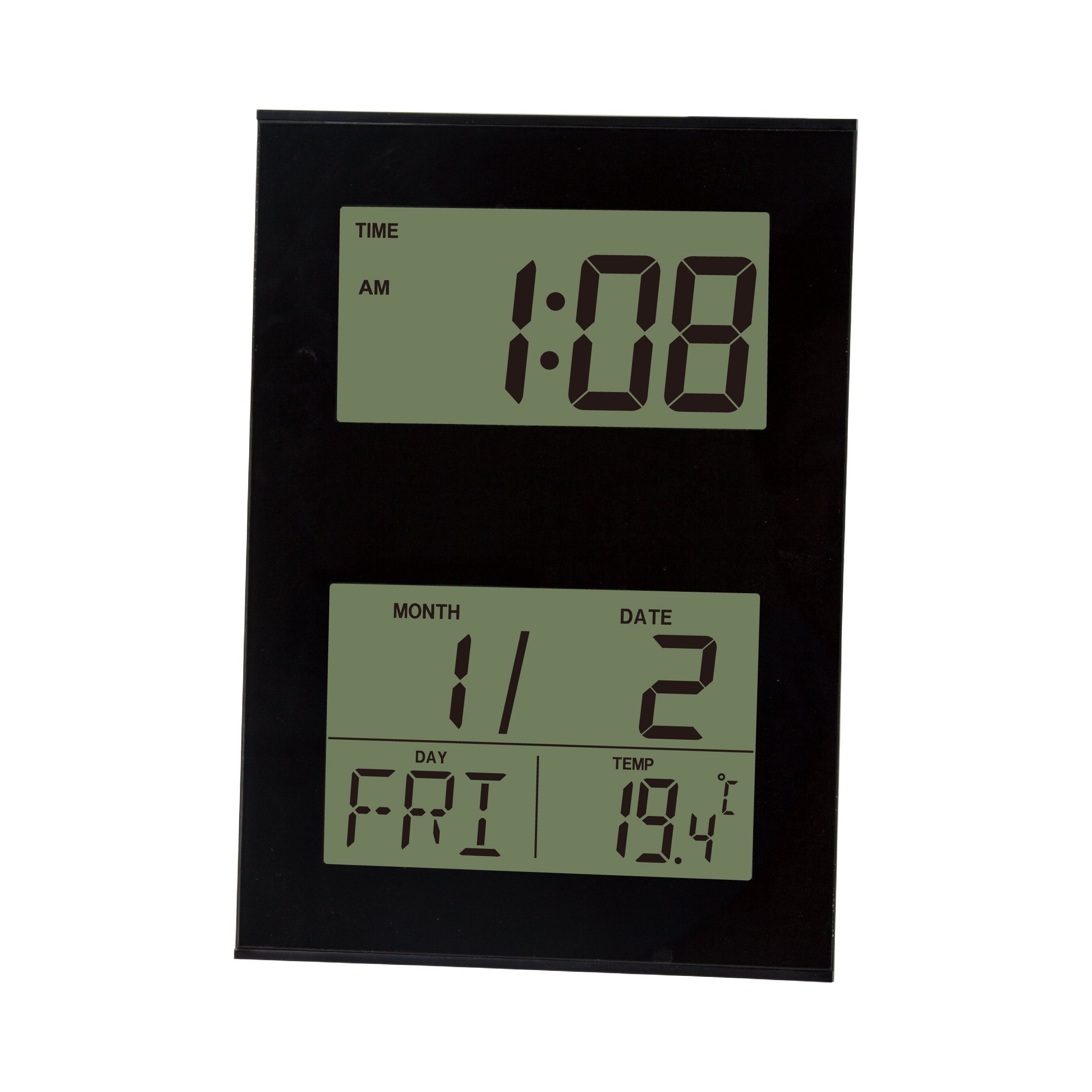 Elegant Digital Alarm Clock for Home Office
