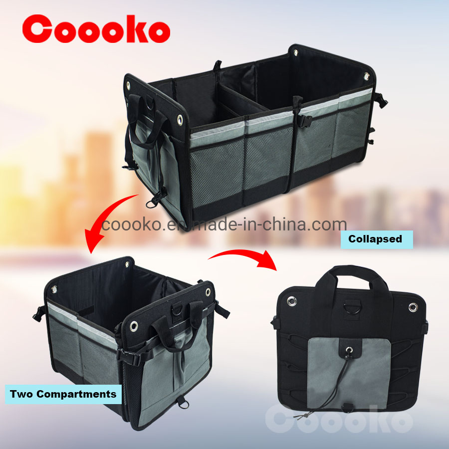 Foldable Trunk Storage Organizer Wear and Dirt Resistance