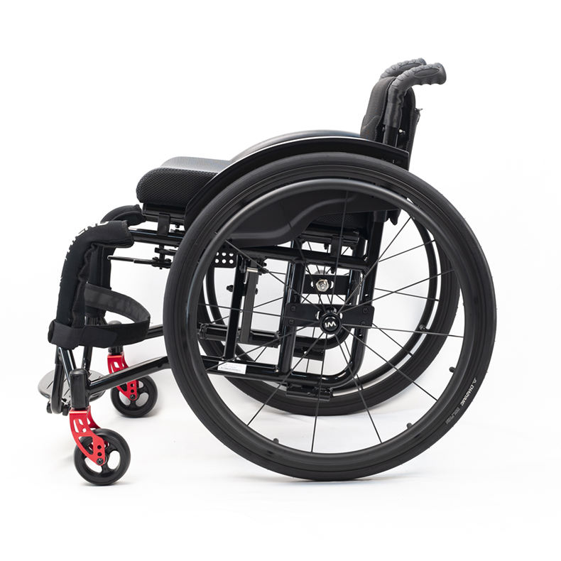 Wholesale Sports Wheelchair with Hard Back Travel Competition Wheelchair by Manufacturer Walker Rollator