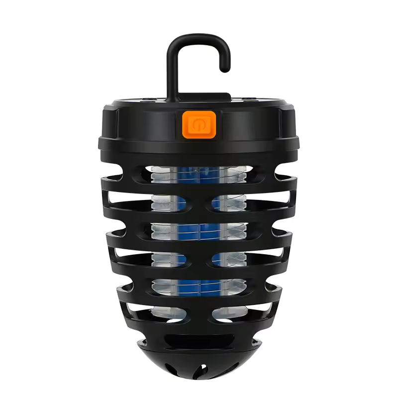 Outdoor Led Electronic Direct Plug-in Hanging Fly Trap Waterproof Solar Charging Lantern Portable Uv Light Bug Zapper Mosquito
