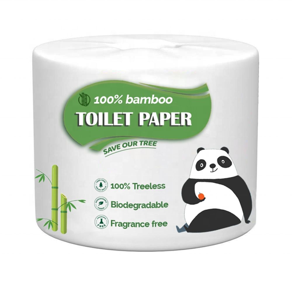Wholesale Price Hygienic Bamboo Toilet Jumbo Roll Tissue Paper for Bathroom