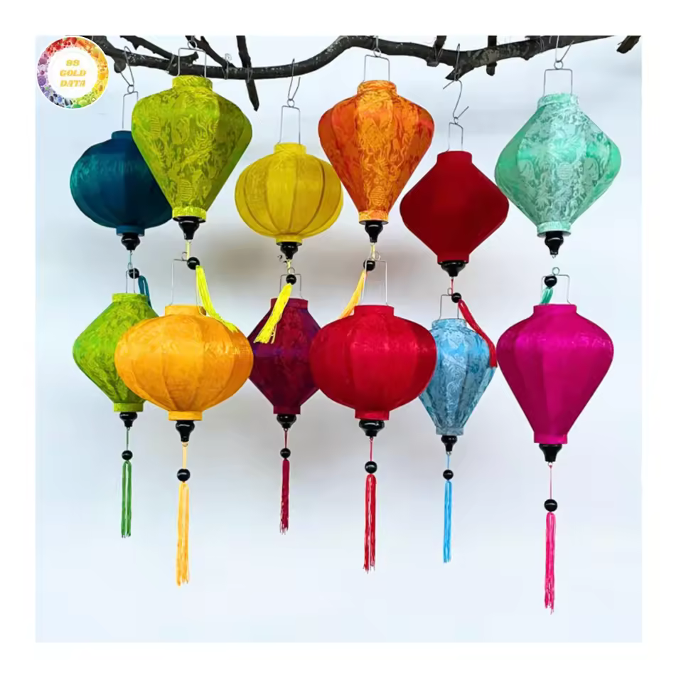 Silk Lantern For Restaurant Decoration Eco Friendly Handmade Lanterns Creating Cultural Dining Suitable For Import Distributors