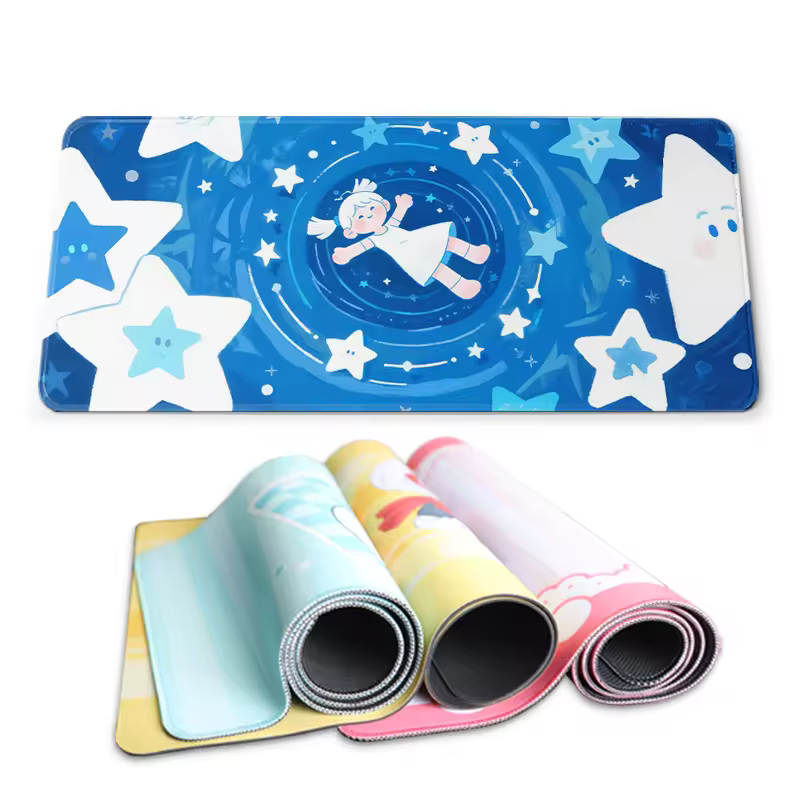 Computer Accessories Custom Anime Large Mouse Pad Keyboard Gaming Mouse Pad Play Mat Black Custom Mouse Pads For Office Home