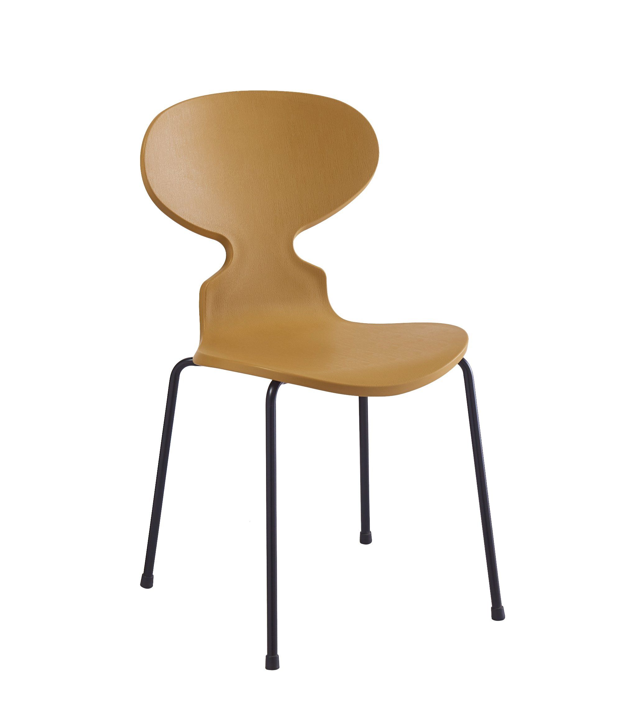 Modern Ergonomic Stacking Chair for Home and Office Use
