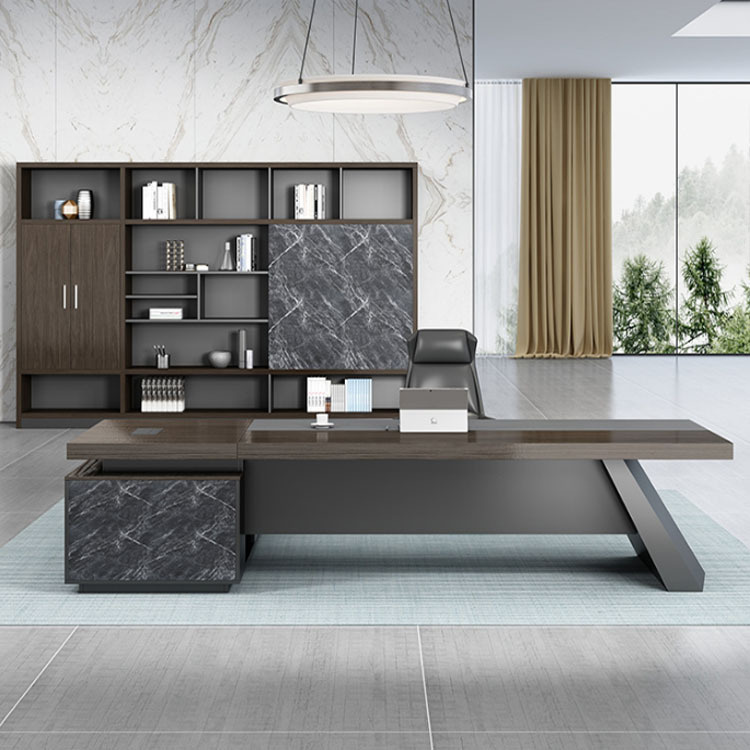 Taizilong Office Table Modern Office Desk Furniture for Bosses and Executives
