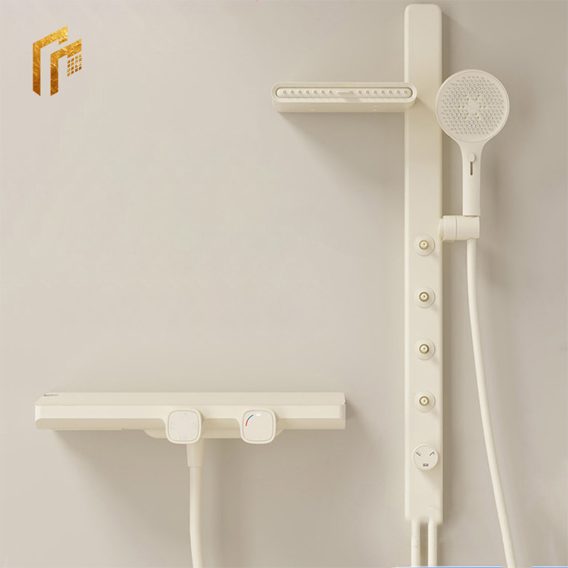 Factory Direct Price Burlington Exposed Surface Mounted Brass Shower Mixer