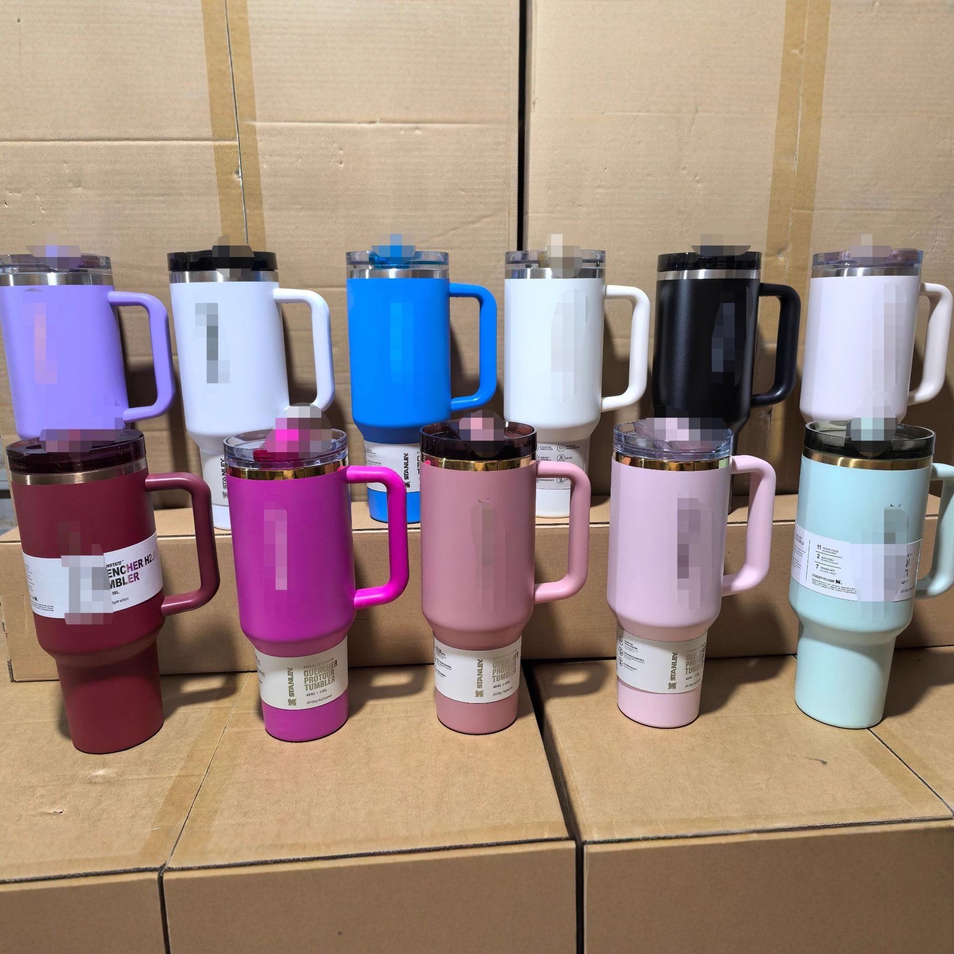 40oz Stainless Steel Vacuum Flask Thermoos Bottle Stannly