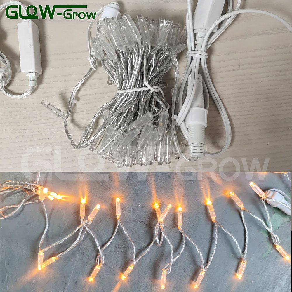 Wholesale Christmas Warm White LED Icicle String Light Decoration Light for Event Wedding Holiday Ramadan Decor