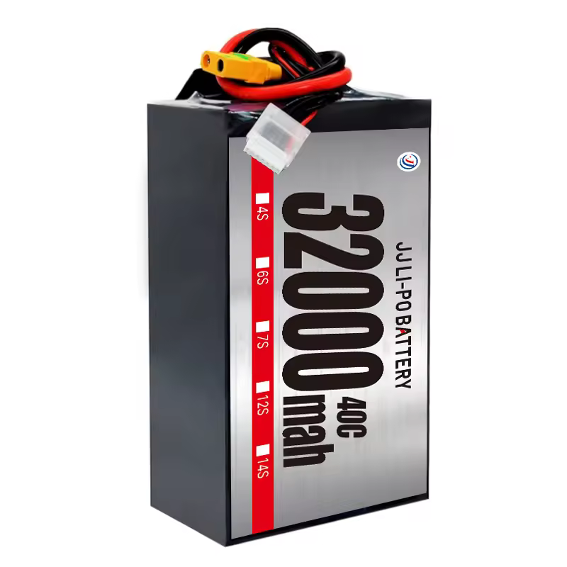 Hot Sale Big Capacity 32000mah 44000mah 6s 12s 14s 22.2v 44.4v 51.8v Rechargeablelipo Battery Packs For Agriculture Drone