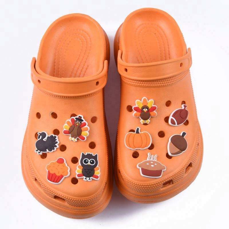 2024 Dropshipping Products PVC Lady Clog Decorations Decor Accessories Women Custom Logo Sandal Shoe Charms