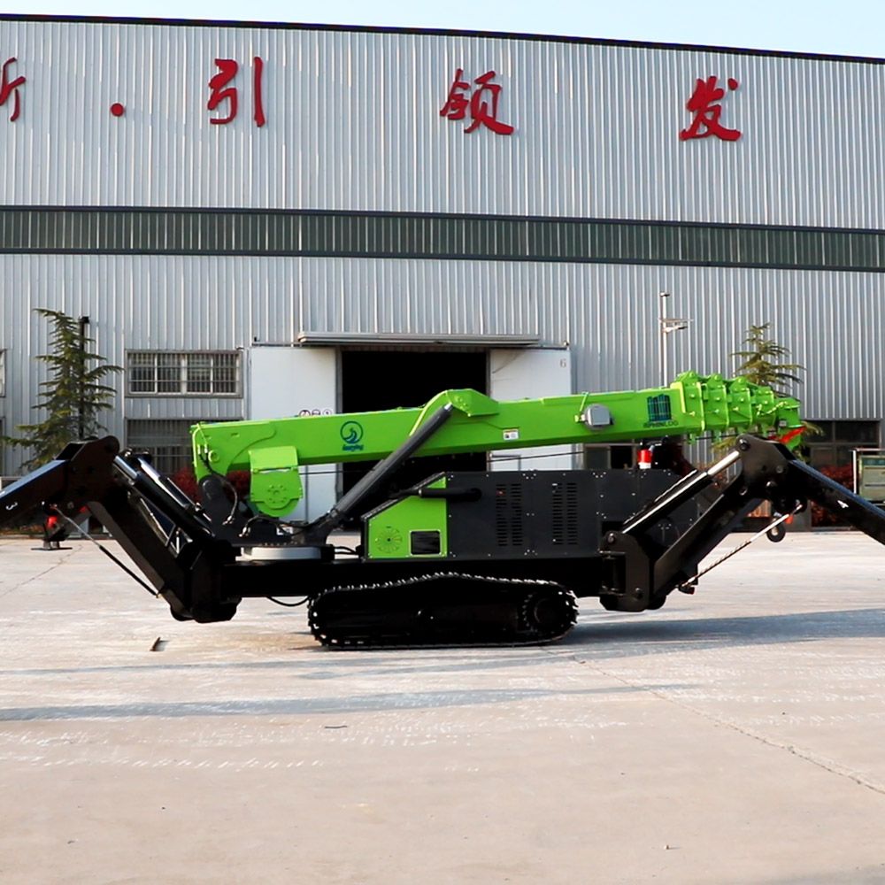 Working Hanging Basket Can Be Installed Self-Propelled Hydraulic Telescopic Arm Spider Crane