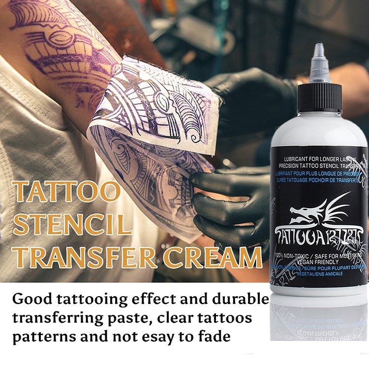 Tattoo Art Transfer Solution Clear Long Lasting Tattoo Transfer Gel Stencil Primer Stuff Tattoo Cream for Paper Glue Accessories