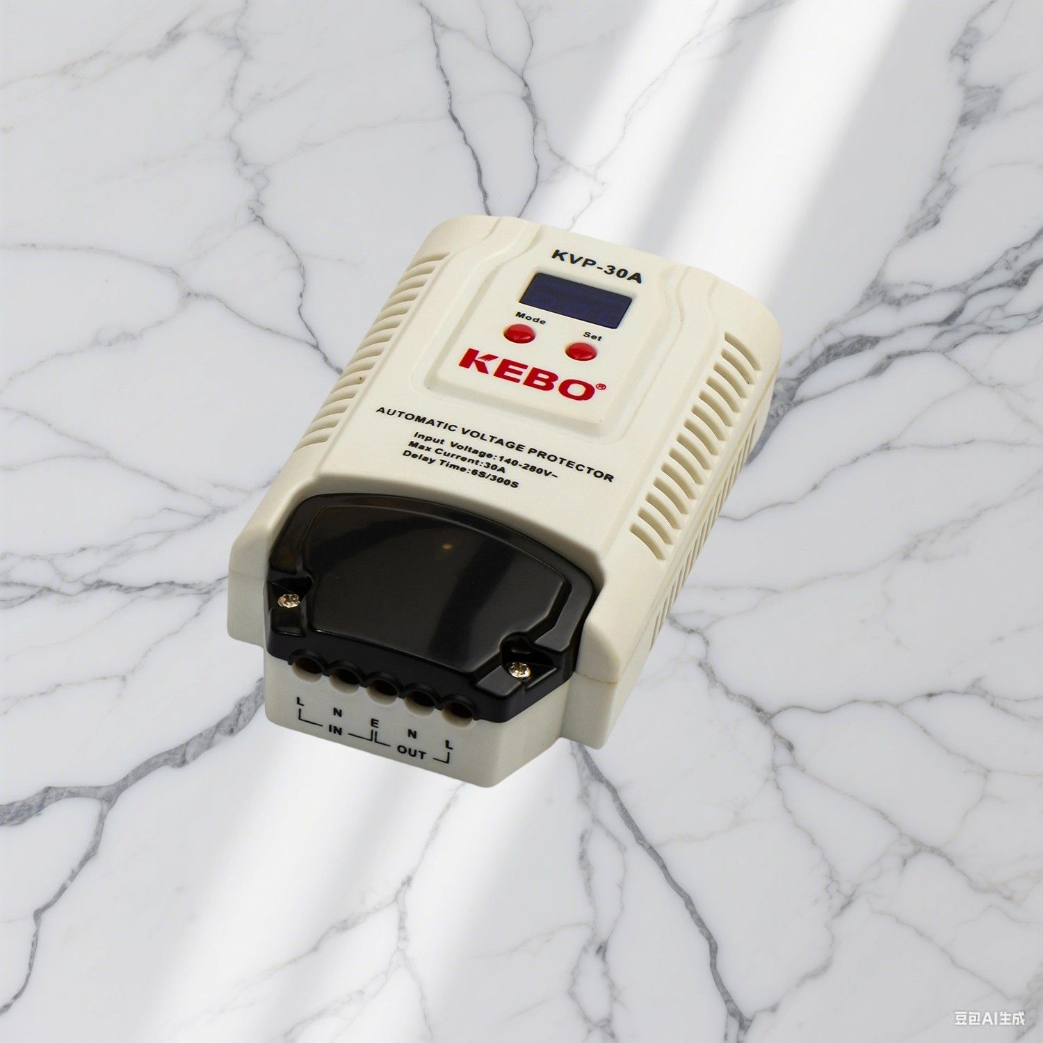 Kebo-Kvp 220V Power Surge Protector - Overload & Short Circuit Protection Device