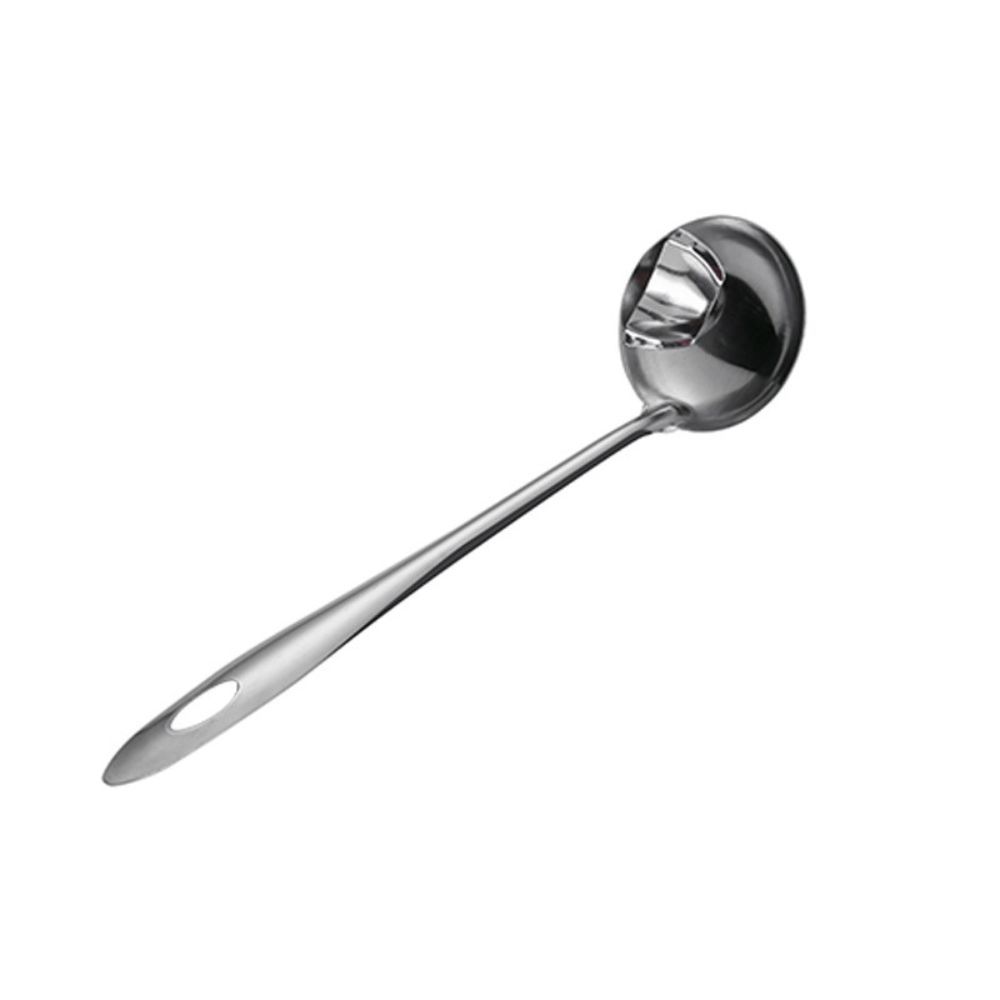 Stainless Steel Long-Handled Serving Spoon Soup Ladle Kitchen Cooking Utensil Mi28264