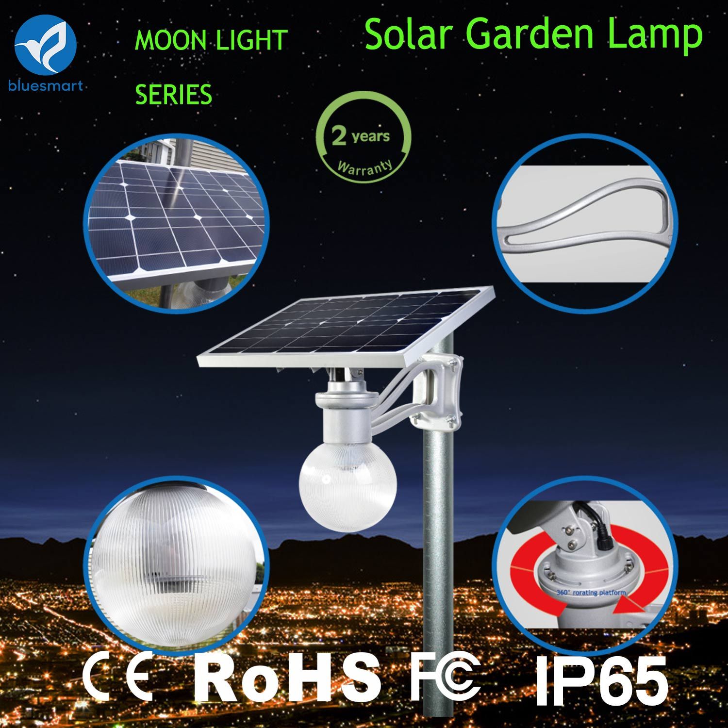 12W Outdoor LED Smart Solar Garden Home Light Products Best Solar Energy Homes Street Light