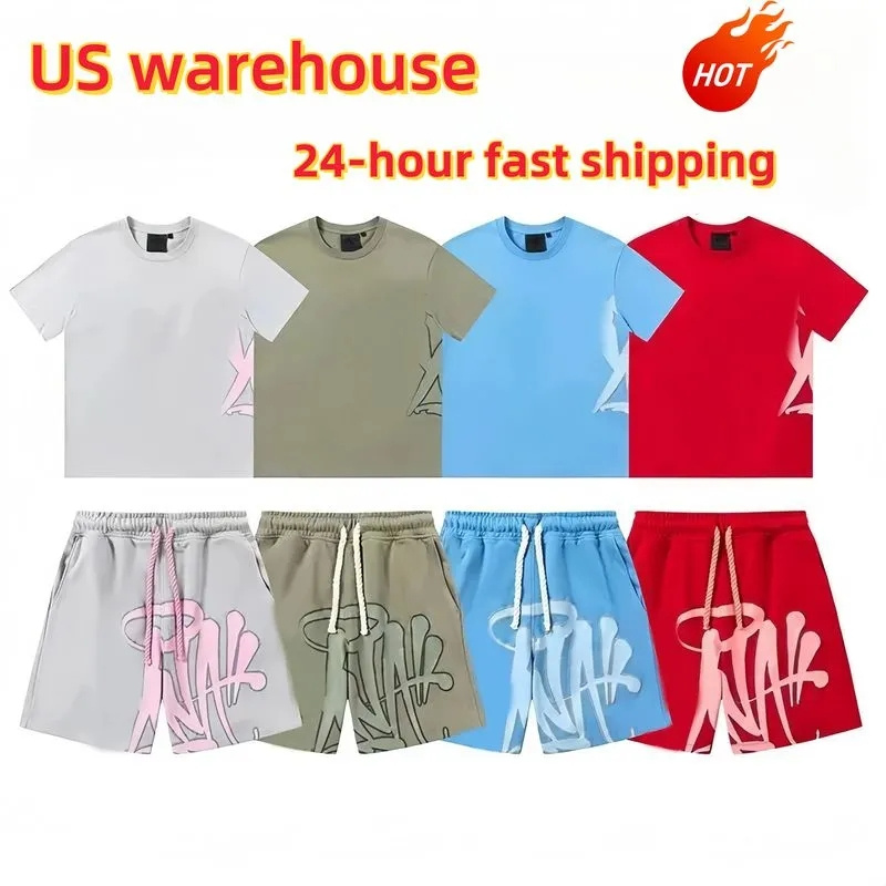 Designer Mens T Shirt Tracksuit Men's Tshirts Set High-Quality Fashion Breathable Graffiti Painting Tee Printed Loose Designer T Shirt Y2K Tees Graphic Shorts T