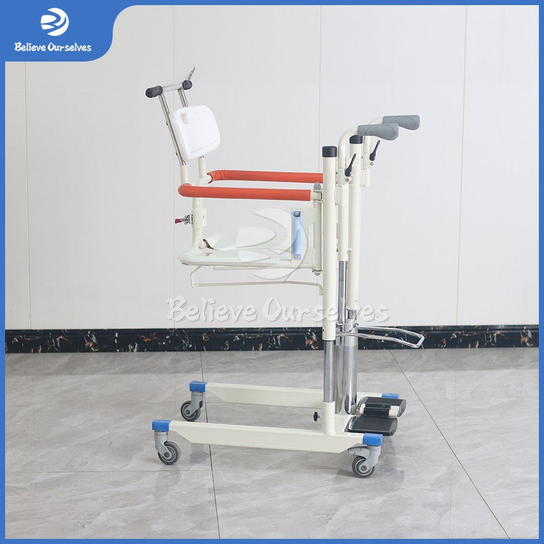 Huaren Medical Furniture Equipment Manufacturers Manual Patient Lift China Ywj-02 180 Degrees Rotates Patient Lifter