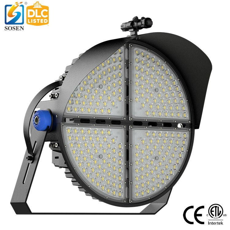 ETL CB Volleyball Cricket Squash Arena Outdoor Court Lighting 500W 700W 1400W 1800W 2000W Light High Tower Mast SPD 20kv 10kv Sdcm<6 Sport LED Field Lamp IP67