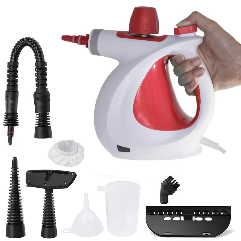 2024 New Design Multipurpose Pressurized Steam Cleaners for Home Use with Continuous Steam Accessory Kit to Remove Grime Grease