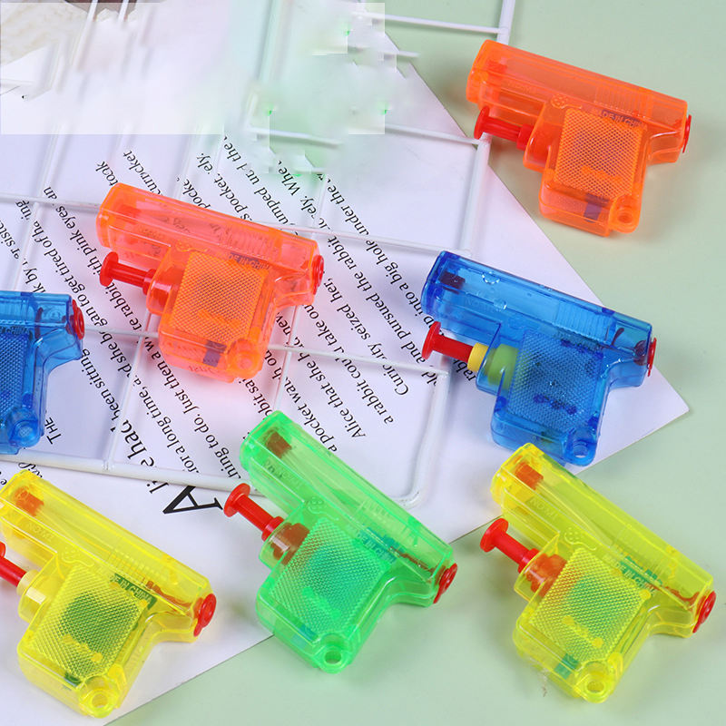 Mini Water Gun Summer Water Toys Transparent Water Gun Children's Gifts Wholesale Kids Custom Logo