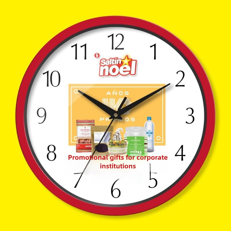 Promotion Gifts of Various Plastic Metal Wall Clock Customize Gift Clock