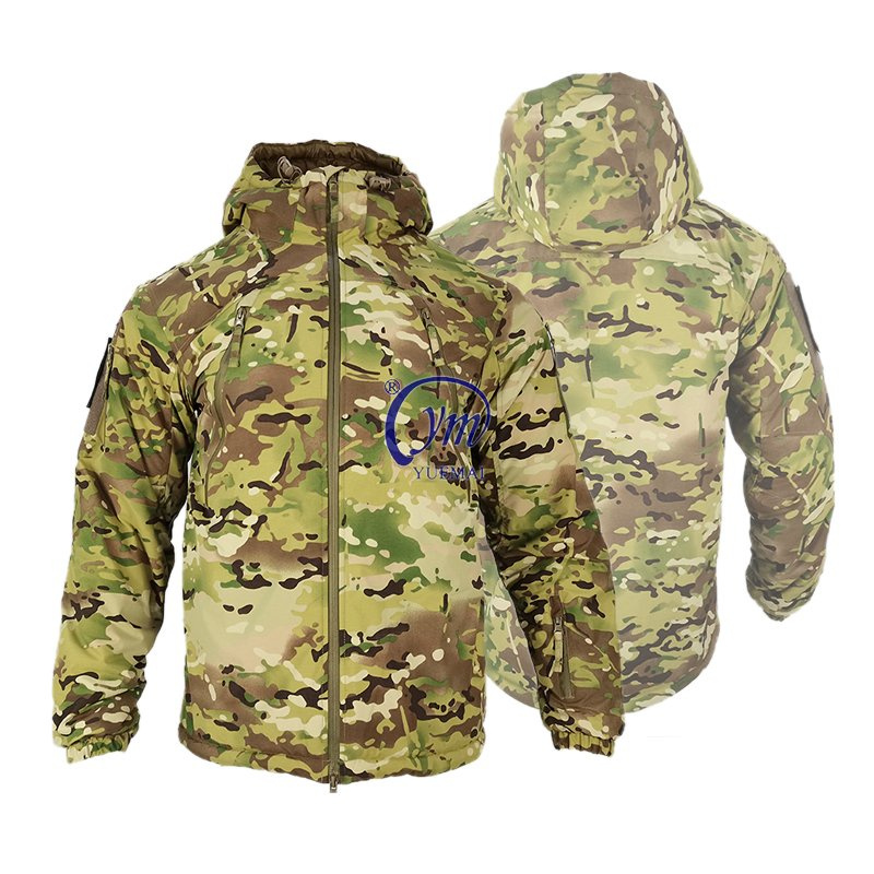 Yuemai Thermal Insulated Lightweight Windbreaker Outdoor Tactical Long Sleeve Jacket