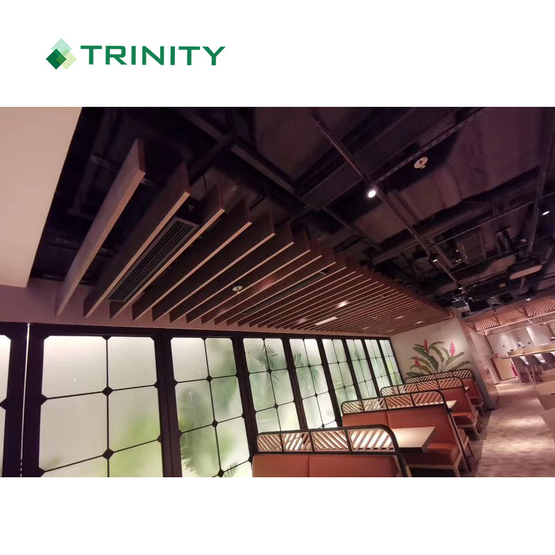 Foshan Factory Latest Decorative 3D Wood Wall Paneling Hotel Panel