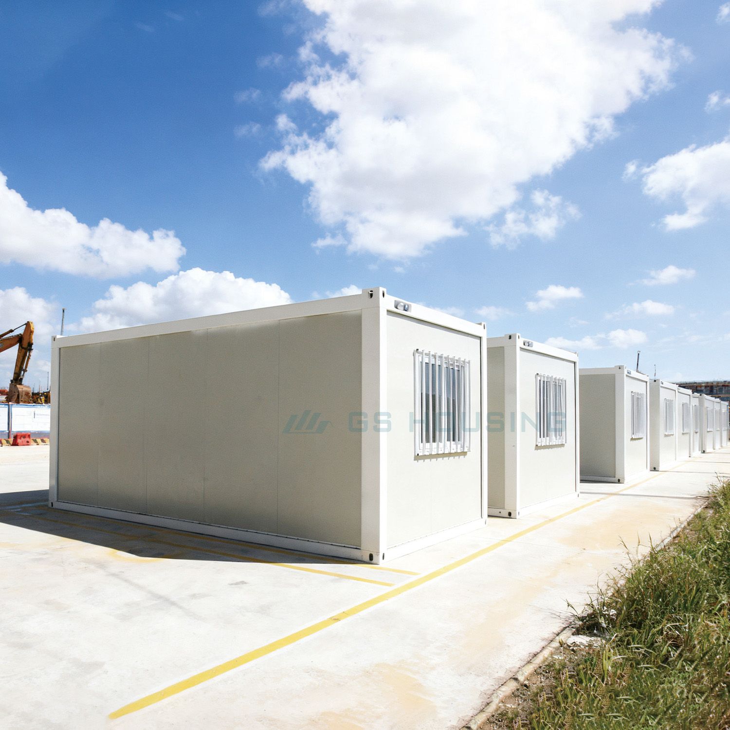 China CE Certification Dormitory Modular Homes Prefab Ready Prefabricated Home Container House Camp Container House Modern Container House