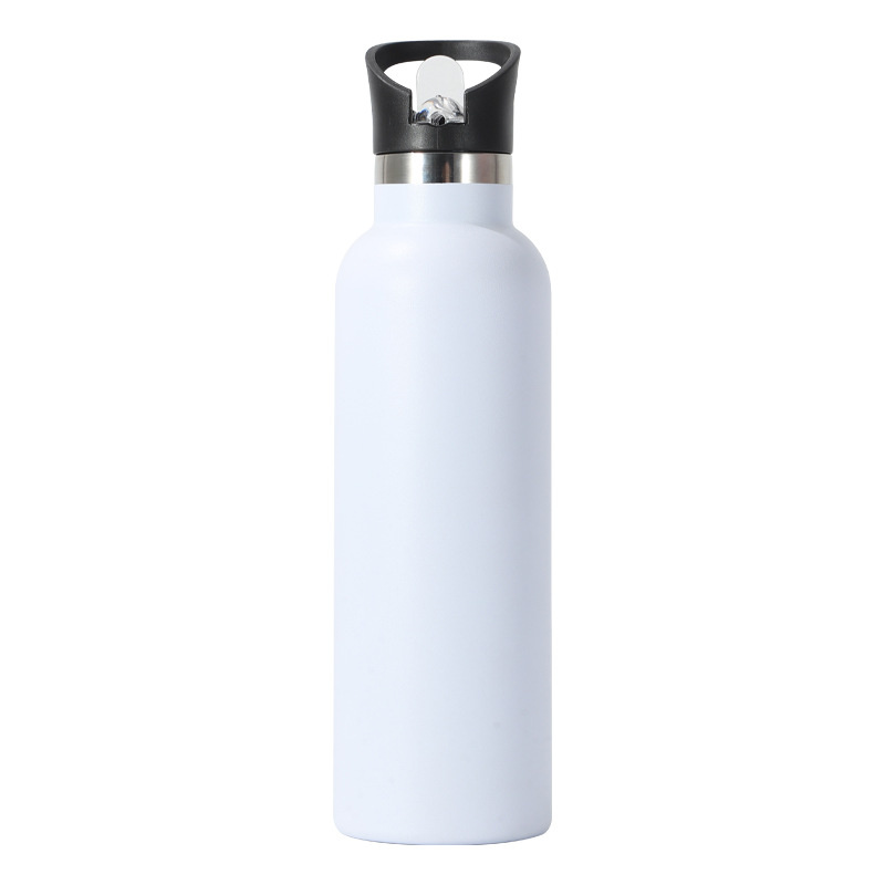 Stainless Steel Water Bottle Double Wall Sports Insulated Tumbler with Lid&Handle