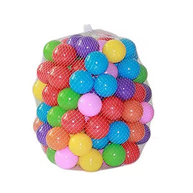 Enjoy Star Hot Sale 100pcs 5.8cm Pit Balls Bright Colors Soft Plastic Balls Ocean Ball For Babies Kids Children