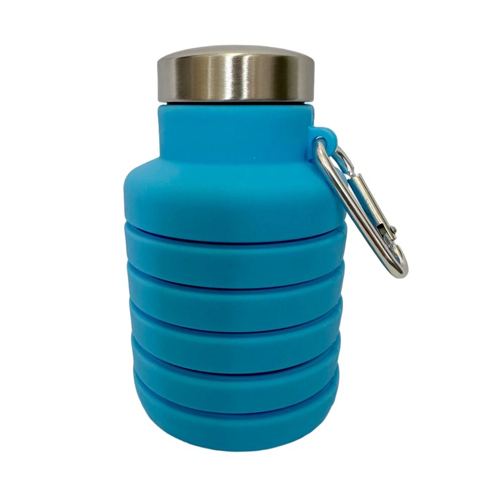 Reusable Soft Silicone Collapsible Foldable Sport Water Bottle Cup Mug