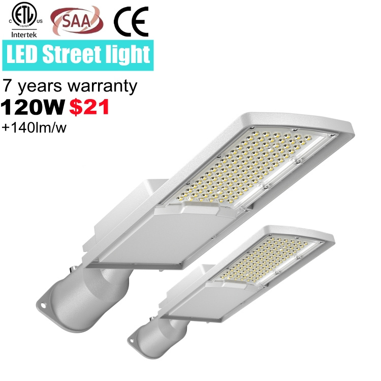 Anit-Glare IP 66 Rating LED Street Lighting 140 Lpw Surge Protector SPD 10kv OEM ODM Cost-Effective Whole 60W 100W 90-305V Streetlight Manufacturer NSF SAA CE