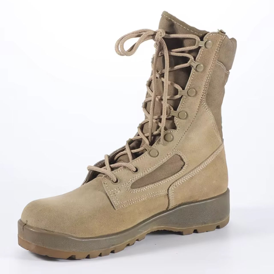 Sizes 39-46 Custom Suede Desert Boots Outdoor Shoes Sports Green Camouflage Coyote Desert Hiking Boots