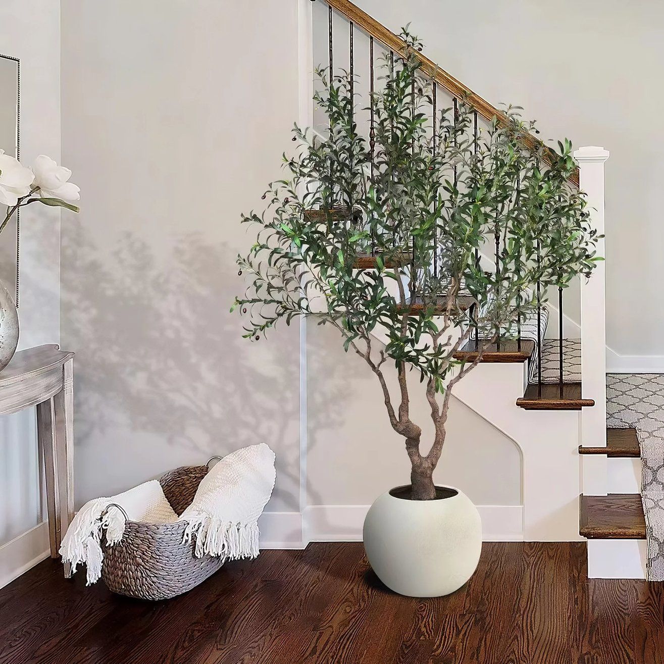 2.4m Realistic Artificial Olive Tree UV-Resistant & Low Maintenance for Home/Hotel/Commercial Decor Retailers & Designers