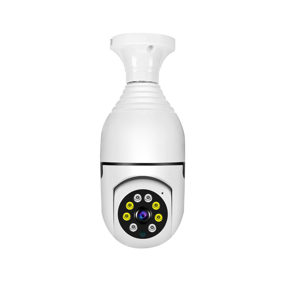 A6 V380 Wifi Light Bulb Panoramic Camera 1080P HD Lamp E27 Standard Holder Home Security Wireless Camera Dropshipping