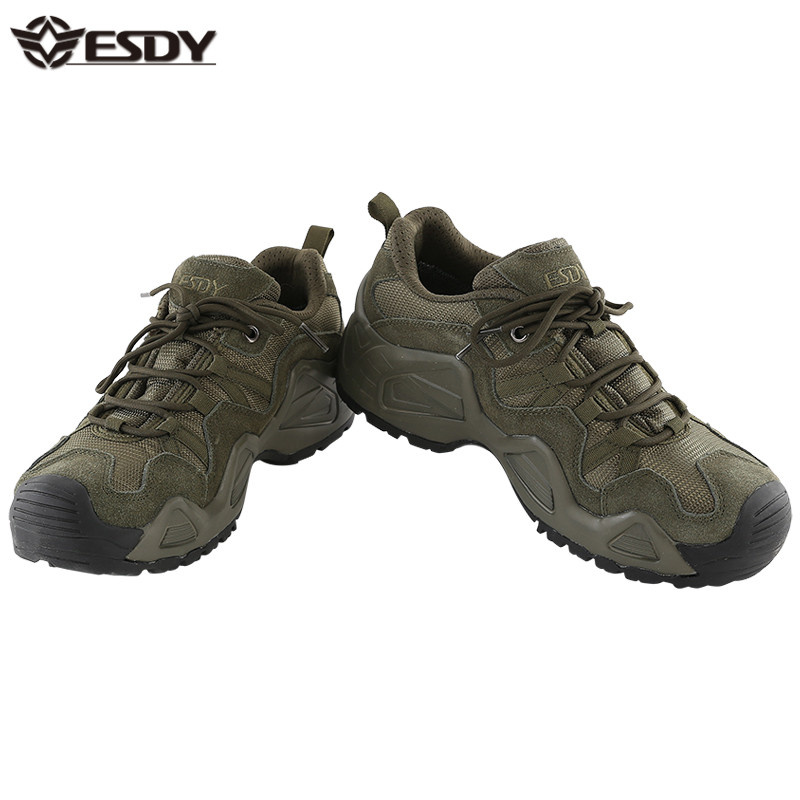Esdy 3 Colors Outdoor Hunting Hiking Boots Sports Tactical Shoes