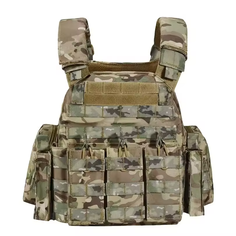 Loopod 1050d Nylon Durable Multifunction Molle Tactical Plate Carrier Paintball Vest In Stock