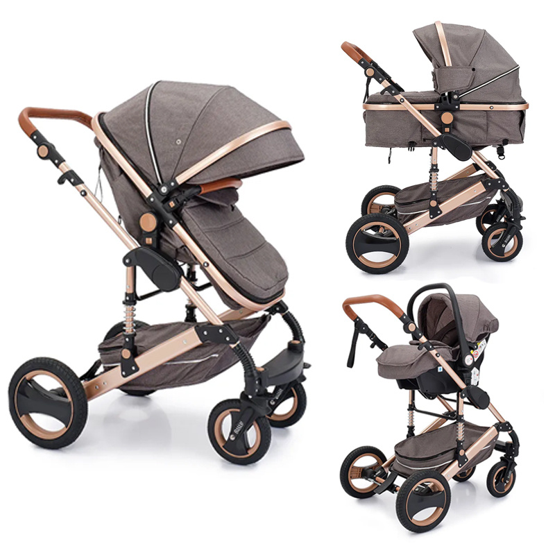 Chinese Factory Direct Sales Baby Strollers/Can Seat and Lie Down 1-5 Years Old