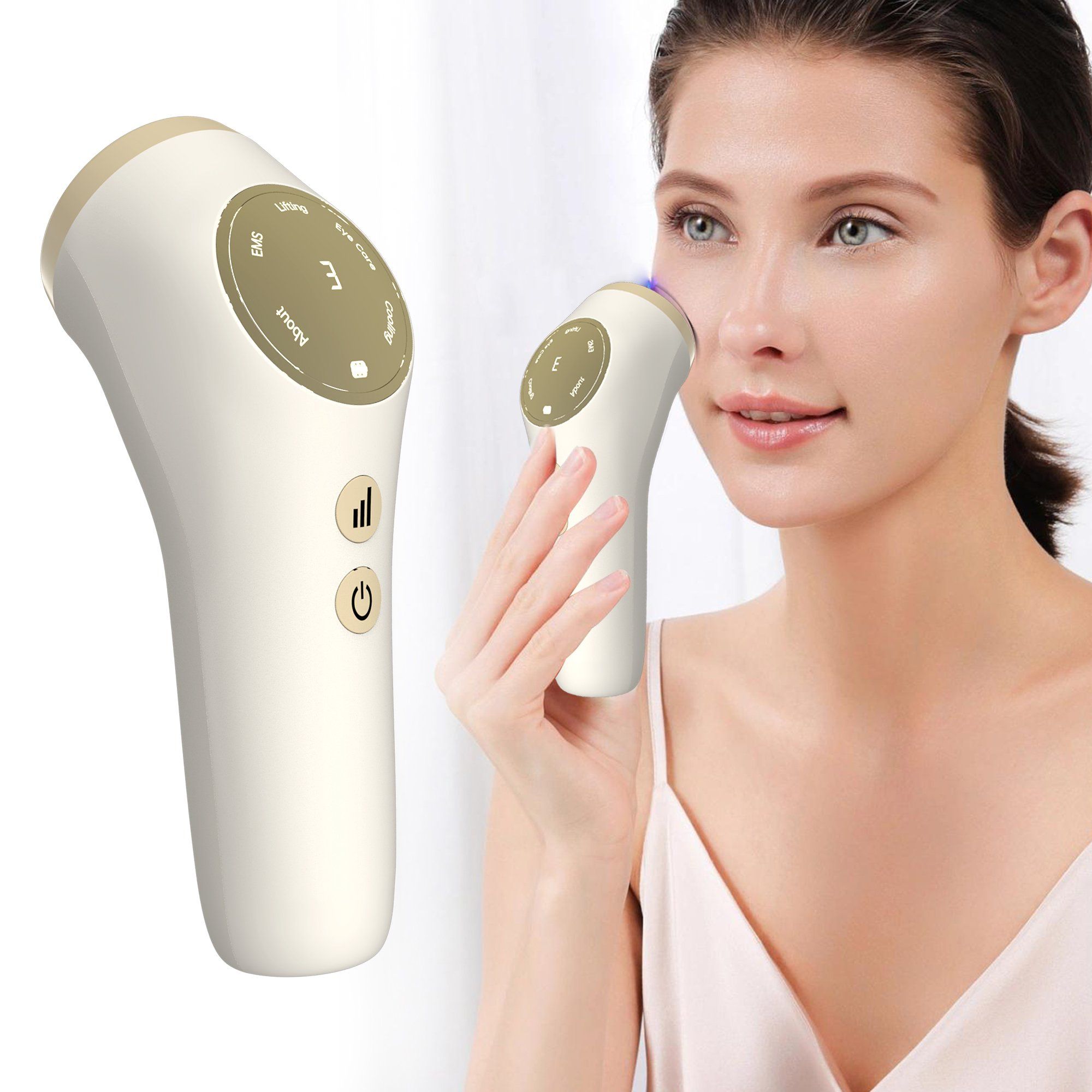 Portable Face EMS Home Use Lifting Tighten Anti Wrinkle RF Beauty Instrument