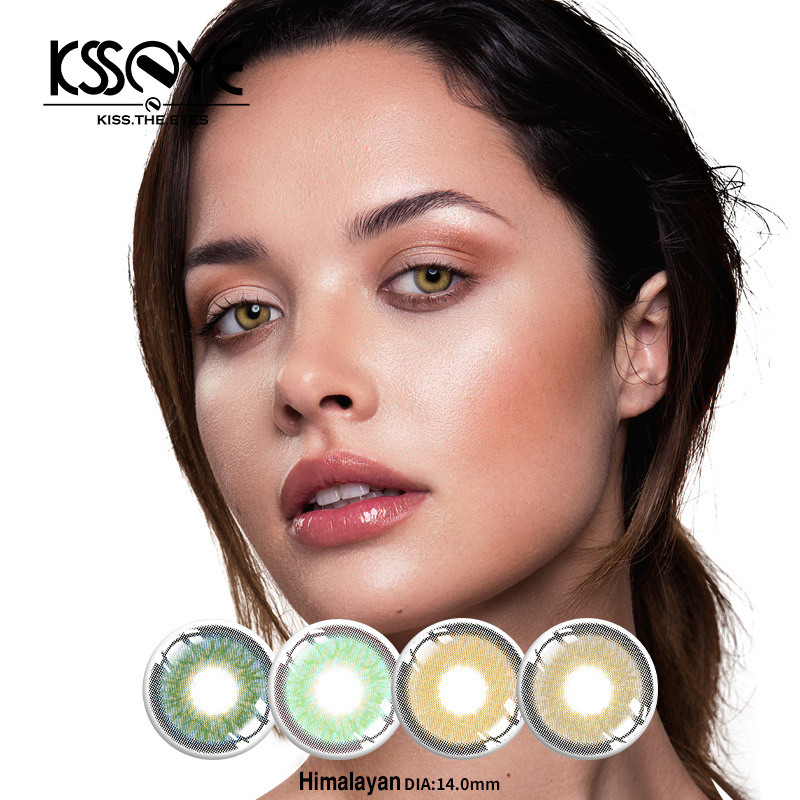 ODM Solid Most Realistic Colored Contacts Natural Looking for Dark Eyes