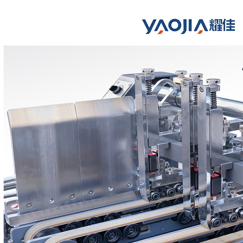 Innovation Automatic Folder Gluer Lunch Box Making Machine Yjb-1100 for Pharmaceuticals Packaging