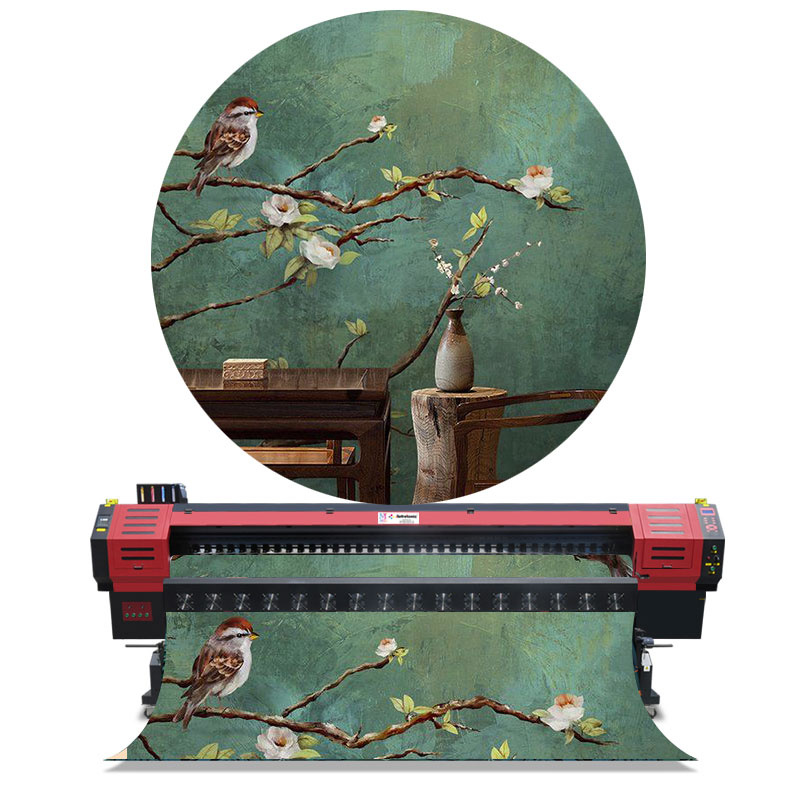 Hot Sale Eco Solvent Outdoor Poster Large Format Printer with Double Dx5 Printhead