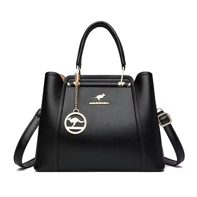 New Sac A Main Femm Luxe Women Handbag Bolsa Mujer Large Capacity Bucket Shoulder Pu Leather Tote Hand Bags For Ladies