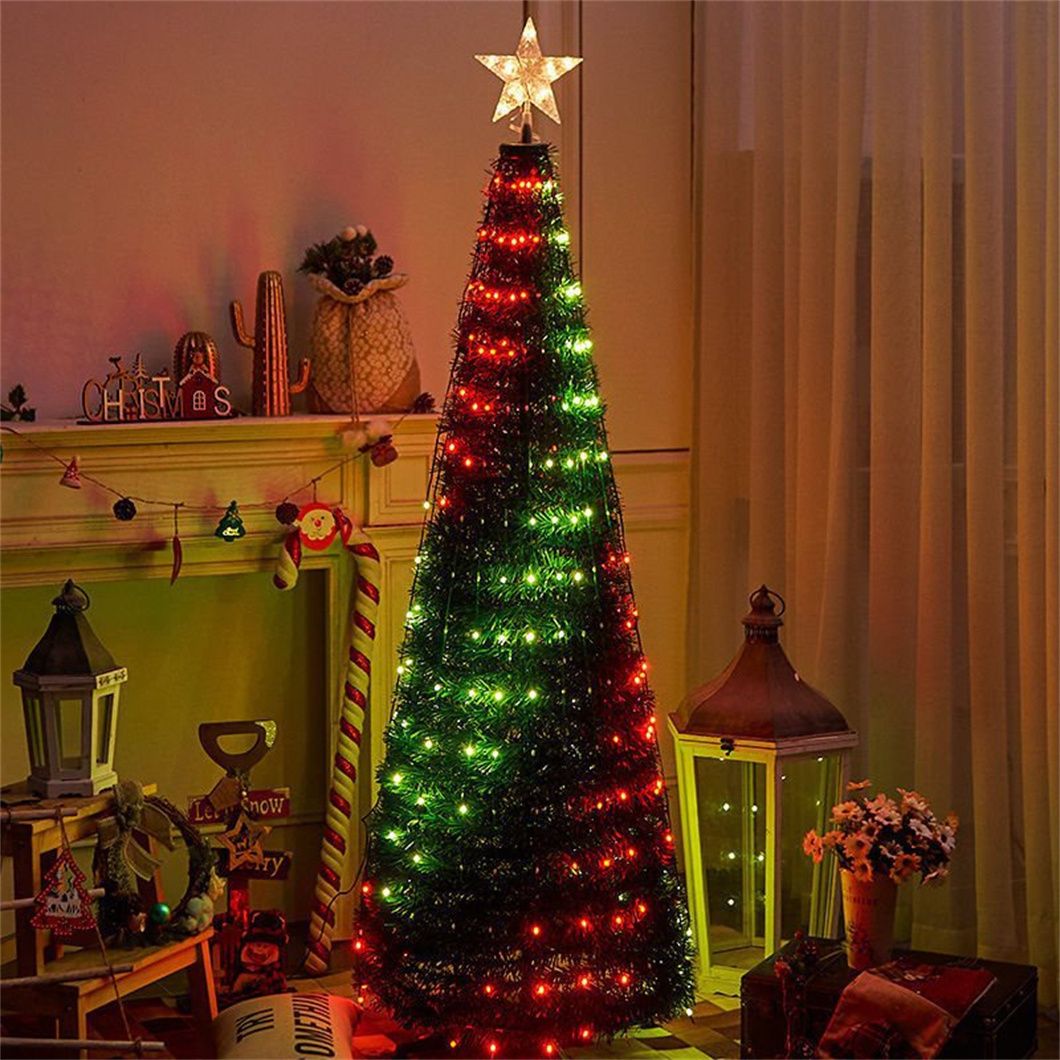 USB/ Adapter Powered Artificial Tree RGB Color Changing LED Light Christmas Decoration