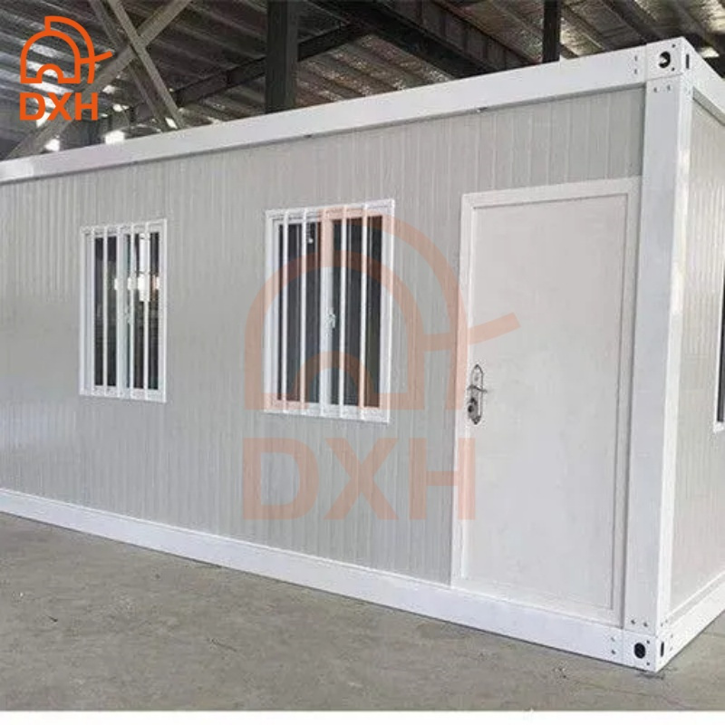 Dxh OEM ODM Factory Cheap Price Modern Flat Pack Prefabricated Warehouse Temporary Offices Dxh Bubbled Plastic Wrap Container Mobile Prefab Home House
