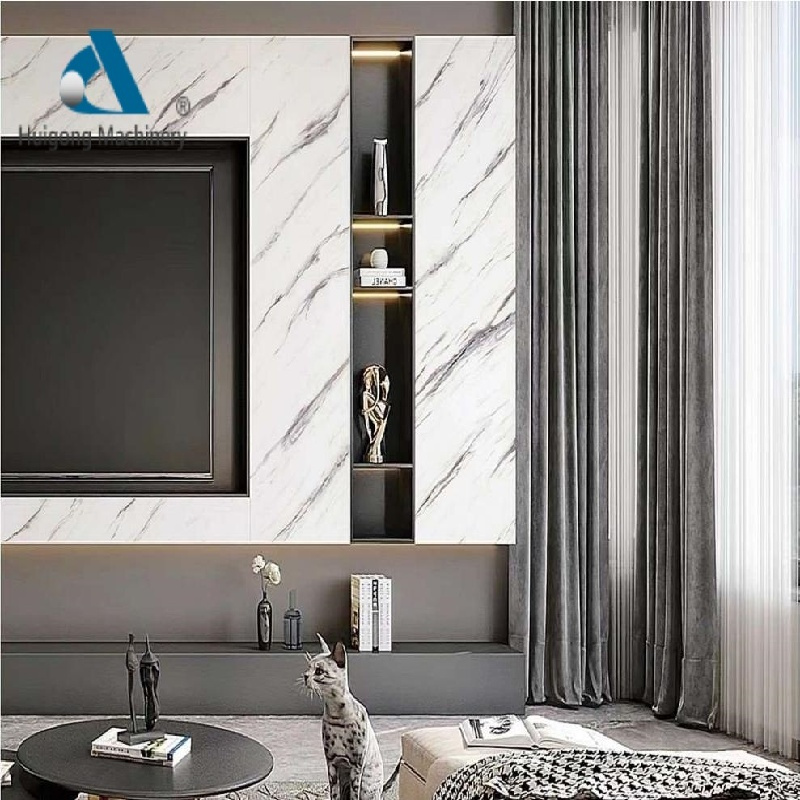 New Building Construction Material Wholesale Market Particle Board Chipboard 3D Printing PVC/WPC/Spc Background Wall Panel Sheet for Interior Home Decoration