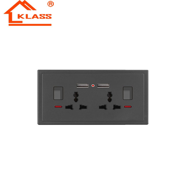 Waterproof Multi Plug Socket /Waterproof Wall Sockets with Surge Protector Device
